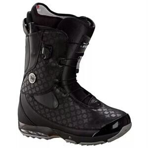 NEW Burton SL-10 Snowboard Boots Black Leather Mens 12 Easy On Imprint 5 Outlast